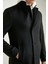 Ds Damat Regular Fit Siyah Düz Palto 3