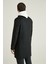 Ds Damat Regular Fit Siyah Düz Palto 4