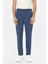 Ds Damat Relaxed Fit Indigo Düz Jogger Pantolon 1