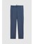 Ds Damat Relaxed Fit Indigo Düz Jogger Pantolon 4