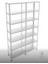 Galvaniz Çelik Raf Ünitesi 43X186X200 7 Katlı Arşiv Rafı Depo Rafı Kiler Rafı 1