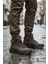 Kahve Nubuk Su Geçirmez Unisex Outdoor Bot G2041 G 3