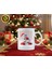 Noel Ayıcık Temalı D Harfi Porselen Kupa Bardak,hediyelik,yılbaşı,isim Temalı,merry Christmas 1