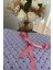 Mor Alize Yumuşacık Örgü Bebek Battaniyesi 100 x 100 1