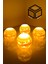 Yılbaşı Noel Baba Modelli Tealight Girintili Mumluk NO.2106N (Led Işık Dahil) 6
