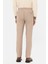 Ds Damat Regular Fit Bej Gabardin Jogger Pantolon 4