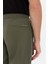 Ds Damat Comfort Fit Haki Düz Jogger Pantolon 4
