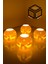 Yılbaşı Kış Geyiği Modelli Tealight Girintili Mumluk NO.2105N (Led Işık Dahil) 3