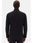 Slim Fit Siyah Düz Gömlek 6
