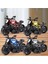 1 Adet Sürtmeli Kaliteli Oyuncak Motosiklet Yurtdışından Özel Üretim Motor 14 Cm. 1