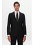Ds Damat Slim Fit Siyah Düz Takim Elbise 2