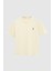 Relaxed Fit Ekru Düz T-Shirt 4