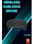 Siyah Wireless Kablosuz Sessiz Mouse Bluetooth Bağlantılı 2