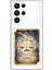 Samsung Galaxy S22 Ultra ile Uyumlu Burç Kartları Terazi Tasarımlı Şeffaf Silikon Kılıf 1
