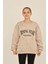 Kız Çocuk Rısıng Star Baskılı Sweatshirt 1