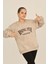 Kız Çocuk Rısıng Star Baskılı Sweatshirt 3