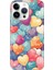 iPhone 15 Pro Max Kılıf Desenli Baskılı Tpu Rubber Kapak Heart Pattern 1