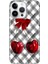 iPhone 15 Pro Max Kılıf Desenli Baskılı Tpu Rubber Kapak Kiraz Masası 1