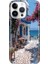 iPhone 15 Pro Max Kılıf Desenli Baskılı Tpu Rubber Kapak Bodrumda Aşk 1
