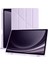 OMR02 Samsung Galaxy X610 Tab S9 Fe Plus 12.4 Kılıf Kalemlikli Mars Tablet Kılıfı - Lila 2