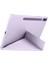 OMR02 Samsung Galaxy X610 Tab S9 Fe Plus 12.4 Kılıf Kalemlikli Mars Tablet Kılıfı - Lila 4