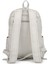 Barcelona Günlük Çok Cepli Orta Boy Kadın Sırt Çantası 1872 Açık Gri 3