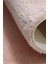 Pudra Pembe Banyo Halısı Peluş Post Halı Klozet 2 Li Takımı 80X120 + 80X60 2
