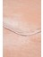 Pudra Pembe Banyo Halısı Peluş Post Halı Klozet 2 Li Takımı 80X120 + 80X60 3