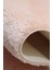 Pudra Pembe Banyo Halısı Peluş Post Halı Klozet 2 Li Takımı 80X120 + 80X60 4