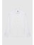 Slim Fit Beyaz Düz Gömlek 5