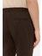 Ds Damat Slim Fit Kahverengi Örme Jogger Pantolon 4