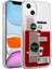 Apple iPhone 14 Plus Kılıf Desenli Sıvılı Vlmt Drink Silikon Kapak-No1 1