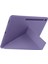 OMR02 iPad Pro 11 (2024) Kılıf Kalemlikli Hugo Tablet Kılıfı - Mor 2