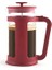 - French Press: Yaklaşık 1l Kapasiteli Kahve Hazırlayıcı - Kırmızı Polipropilen Gövd 1