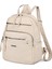 Barcelona Günlük Orta Boy Spor Çok Cepli Kadın Sırt Çantası 1928 Bej 2