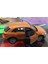 Oyuncak Model Metal Araba 1/36 Çek Bırak Turuncu Audi Q3 Jeep 3