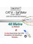 Cat6 40 Metre Saf Bakır U-Utp Data Kablosu Lszh (Low Smoke Zero Halogen) Gri 1