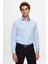 Ds Damat Slim Fit Mavi Düz Gömlek 1