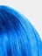 Mavi Renk Uzun Parti Peruğu 4