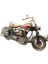 Dekoratif Metal Motosiklet – Alev Detaylı 4