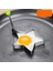 Metalik Yıldız Şeklinde Metal Omlet Yumurta ve Krep Kalıpları 1