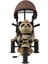127 Little Panda Ebeveyn Kontrollü Tenteli Müzikli Tricycle Üç Teker Bisiklet-Kahve 1