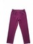 Kız Çocuk Fitilli Kadife Tayt - Lila Rahat Kışlık Esnek Leggings 3