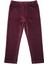 Kız Çocuk Fitilli Kadife Tayt - Bordo Rahat Kışlık Esnek Leggings 3