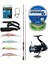 Spin Olta Seti Shimano Kamış Sienna Spinning Eva 2,69M 10-35G 2pc&shimano Makina Nexave 4000 Fı 1