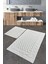 Chilai Cotton Ekru 2li Set Banyo Halısı Yıkanabilir, Kaymaz Taban 1