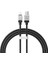 Coolplay Serisi Hızlı Şarj Kablosu USB To Ip 2.4A, 1m, Siyah 1
