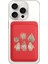 iPhone 11 12 13 14 15 16 17 Pro Max Air Kılıf Magsafe Kartlık Kişiye Özel Isim Yazılı Kırmızı - Flora 1
