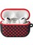 Airpods Pro 2 (2.nesil) Spor Delikli Kılıf - Siyah-Kırmızı 1