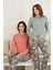 Kadın Uzun Kollu Pijama Takımı 2